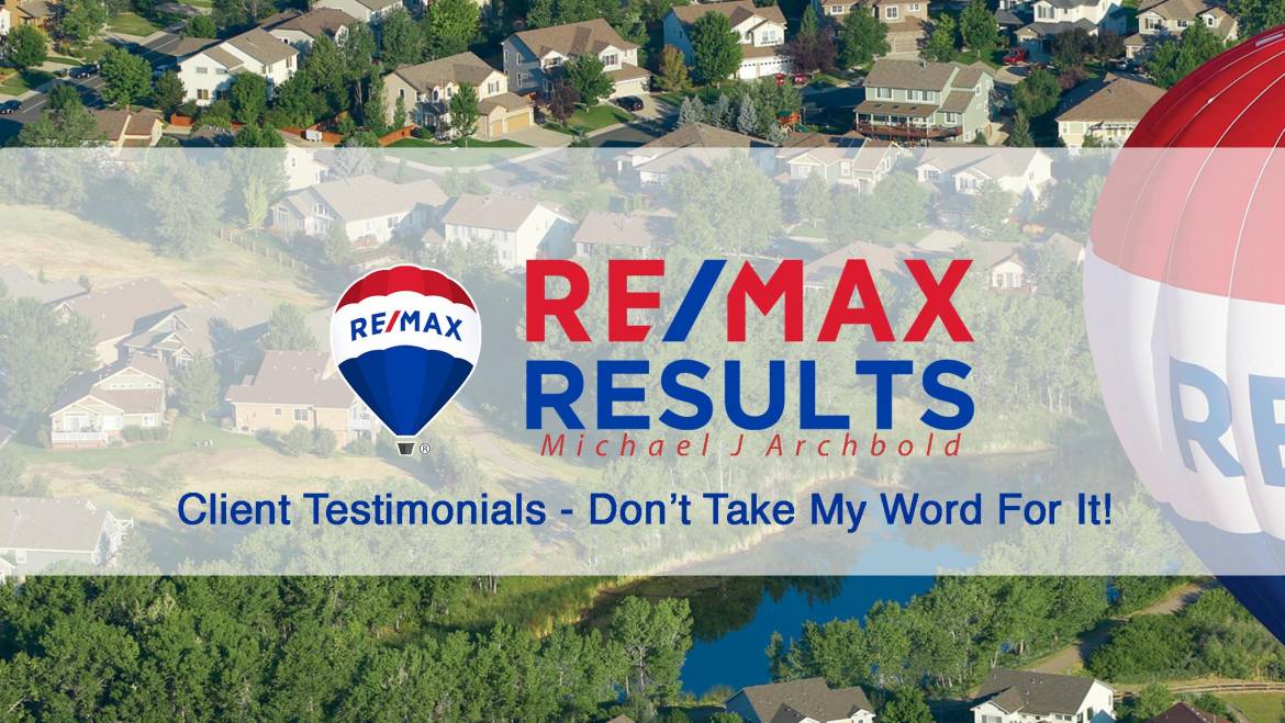 Client Testimonials – Don’t Take My Word For It!