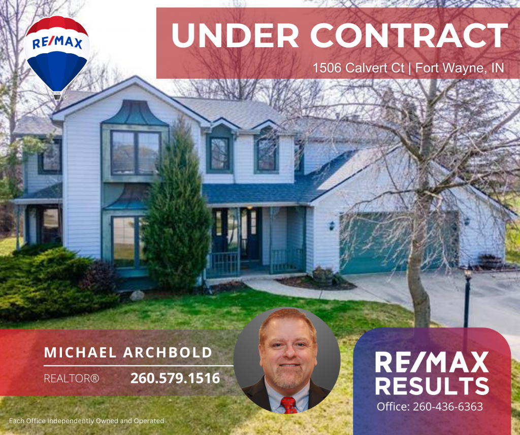1506 Calvert Ct - UNDER CONTRACT | RE/MAX Results | Hoosier Home Listings | Michael Archbold